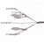 Diamond Baits 3.5 5-Arm Micro Umbrella Rig w/Nickel Blades